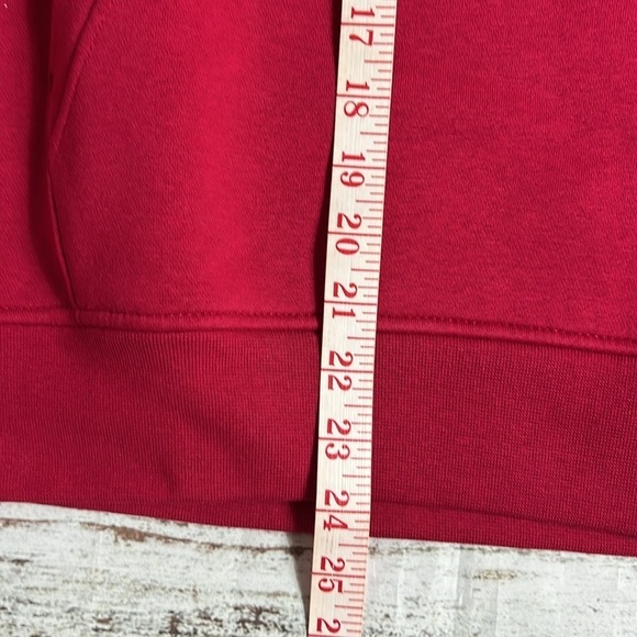 Nike Air Jordan Flight MVP Red Fleece Pullover Hoodie Men’s Size Large - Picture 4 of 14